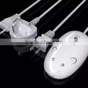 High Quality Mouse Shape 3 Ports Usb Charger Socket With UK,US ,AU Standard Plugs thumbnail-4
