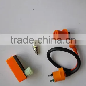 Cheap Racing Performance CDI+ Ignition Coil + Spark Plug Gy6 50cc 125cc 150cc Scooter thumbnail-2