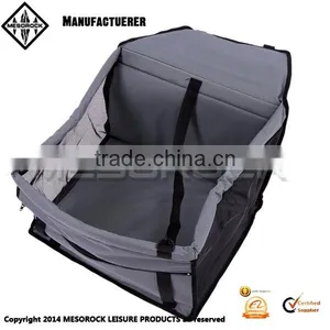 Portable Car Pet Booster Seat With Zipper Storage Pocket Dog Car Booster Seat thumbnail-1