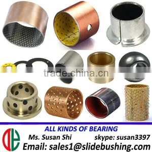 Shaft Support Rail Unit Linear Bushing Bush Bearing Material 1408 Oilless Plain Specialty Lubricants Bushes thumbnail-1
