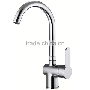 Single Lever Ceramic Cartridge Kitchen Faucet Mixer thumbnail-1