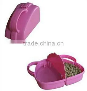 Travel Pet Feeder, Dog Cat Smart Travel Feeder, Pet Food Feeder thumbnail-1