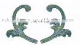 Wrought Iron and Cast Iron Steel Leaves thumbnail-1
