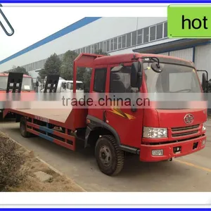 FAW 4*2 Flat Bed Truck,machine Transport Trucks,trucks for Carrying Machine thumbnail-1