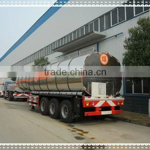 Stainless Steel Trailer 50mt for Liquide Transport thumbnail-1