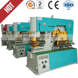 Steel Rod Cutting and Notching Machine, Q35Y-40 Stainless Steel Bar Ironworker, Angel Steel Rod Cutting and Bending Lathe thumbnail-1
