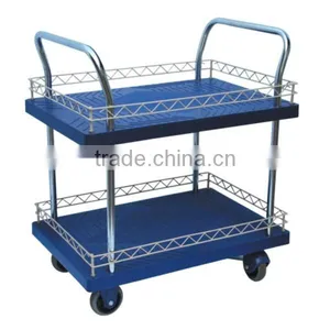 PH3002C--Folding Platform Truck,Double Layer Platform Hand Truck thumbnail-1