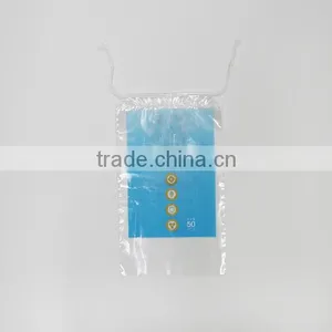 Custom Small Plastic Cheap Drawstring Bags for Cosmetic Puff thumbnail-2