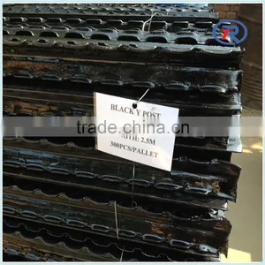 Black Y Steel Fence Post Metal Post thumbnail-1