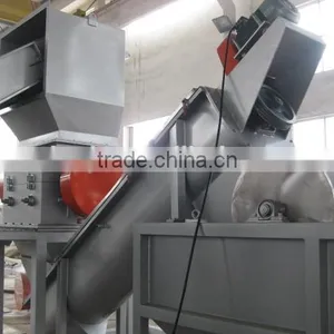 Used Waste Plastic Pp Pe Films Bags Washing Recycling Machine Line thumbnail-3