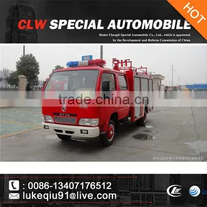 Dongfeng 4x2 3000 Liters Mini Water Fire Truck thumbnail-2