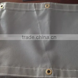 China 500d PVC Coated Tarpaulin for Trucks thumbnail-1