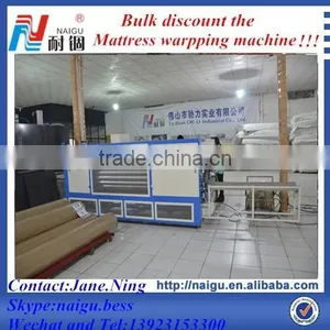 Foam Mattress or Spring Mattress Wrapping Roll Packing Machine thumbnail-5