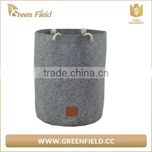 New Style Round Felt Storage Bag With Handles thumbnail-1