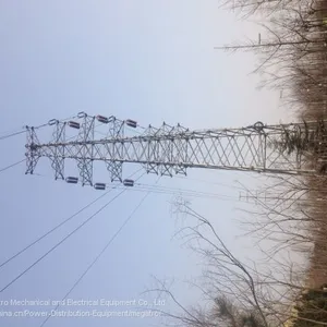 Tubular Lattice Steel Tower for Power Transmission Line Project thumbnail-3