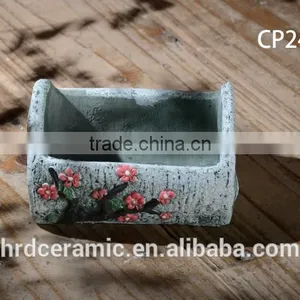 High Quality Colorful Cement Garden Flower Pot thumbnail-5