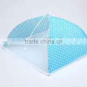 HIGH QUALITY Folded Food Cover Food Umbrella With Flower thumbnail-5