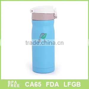 350ml 500ml Double Wall Stainless Steel Kids Travel Vacuum Flask thumbnail-1