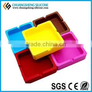 Men's Cigratte Silicone Tray, Table Ashtray, Smart Candy Color Ash Plate thumbnail-6