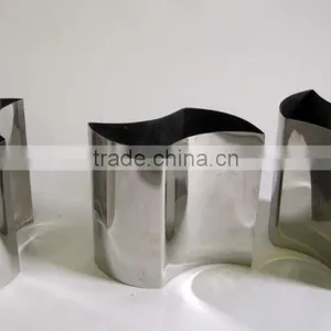 Modern Stainless Steel Flower Vase Steel Flower Pot Metal Vase thumbnail-1