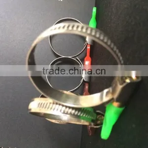 12mm Germany Style Bufferfly Double Bolt Hose Clamps T Clamps thumbnail-4
