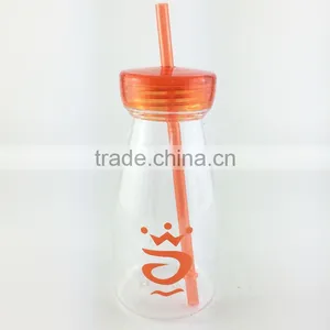2017 Drinking Bottle HOT Sale Straw Bottle thumbnail-4