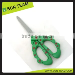 SC217 6-3/4 " 2015 Different Shape Plating Handle Decorative Scissors thumbnail-1