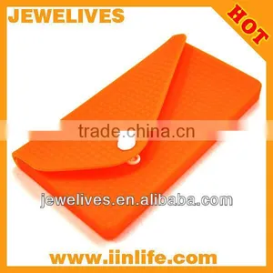 Hot Sale Waterproof Makeup Silicone Wallets for Women thumbnail-1