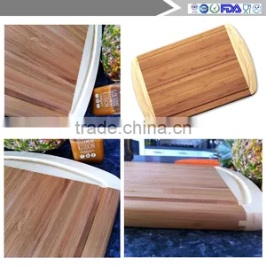 Manufacturers Selling Green Ecological Bamboo Household Kitchen Chopping Board thumbnail-6