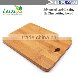 100% Eco-Friendly Square Organic Bamboo Cutting Boards Wholesale thumbnail-1