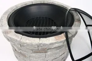 21 Inch Hot Sale MGO(magnesium) Round Outdoor Fire Pit thumbnail-3