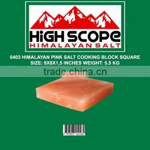 HIMALAYAN PINK SALT COOKING BLOCK SIZE 8X8X1.5 INCHES thumbnail-1