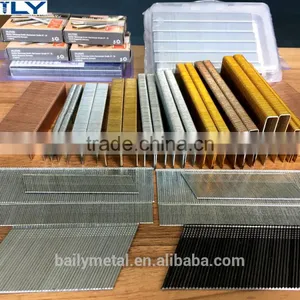 Factory Supply Custom Colored N8 Series Staples Crown: 10.70mm 16GA STAPLES for Furniture thumbnail-3