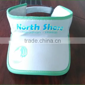 Heigh Quality Sun Visor Caps With Custom Personality Logo Visor Cap thumbnail-2