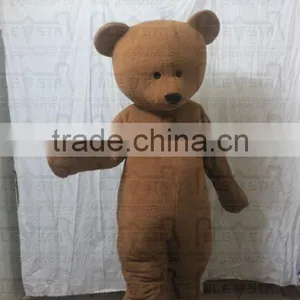 Teddy Costumes Character Quality Fur Bear Mascot Design thumbnail-1