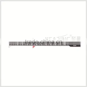 Kearing Brand, Metal Aluminum Slide Sewing Gauge, With Sliding Marker, Drow Scallops and Circles #5006A thumbnail-2