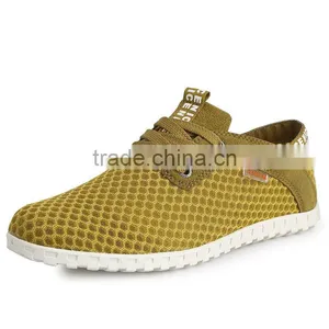 High Quality Summer Leather Mesh Casual Shoes Men Fashion, Adults Casual Shoes Sample From China for Male thumbnail-2