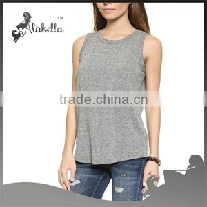 Best Selling Items Color Melange Tank Tops Men Wholesal thumbnail-3