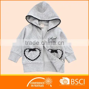 Velour Custom Made Girls Kids Winter Jacket thumbnail-2