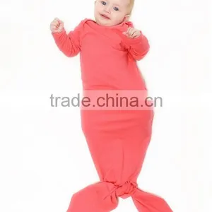 Factory Winter Crochet Cotton Baby Mermaid Tail Blanket Sleeping Bag thumbnail-2