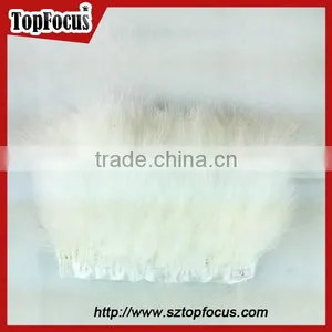 Costume Designing or Dress With Trimming Blue Ribbon Turkey Marabou Feather thumbnail-2
