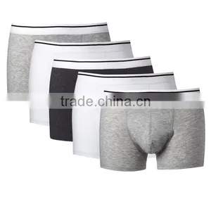 Mens Hot Plain Boxer Briefs Underwear Boxer Briefs Wholesale thumbnail-1