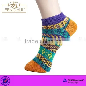 2015 Latest Vintage Style Cord Knitting Ankle Socks thumbnail-1