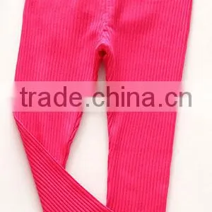 Wholesale Cheap Kids Clothing Children Cotton Spandex Pants Girls Leggings thumbnail-2