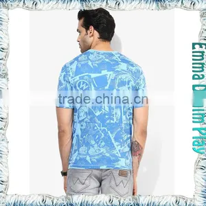 2017 Mens High Quality Customized Pattern Printing O-Neck T-Shirts thumbnail-2