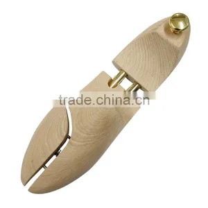 Luxury Quality Firm Beech Wood Type Double Tube Long Lasting Shoe Tree in Custom Package thumbnail-2