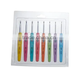 Cheap Wholesale At Random 13.5cm Plastic Aluminum Crochet Hooks thumbnail-3