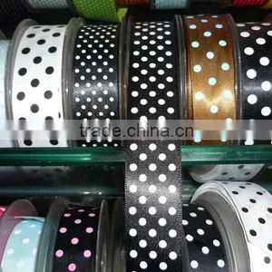 Customized Double Face Printed Logo Satin Ribbon thumbnail-6