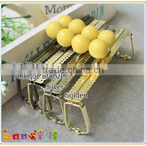 Wholesale Colorful Candy Heads With Sewing Holes Metal Bag Purse Frame thumbnail-5