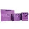 1c Printing Sun 210g Purple Art Paper Gift Bag, Ribbon Handle Shopping Bags thumbnail-1